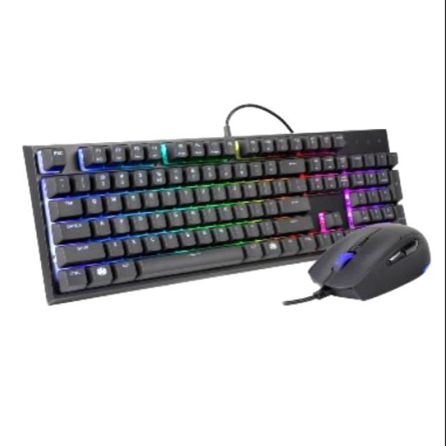 Cooler Master MasterSet MS120 Combo Keyboard + Mouse ชุดคีย์บอร์ดเมาส์สาย USB แป้นพิมพ์ไทย -HITECHub
