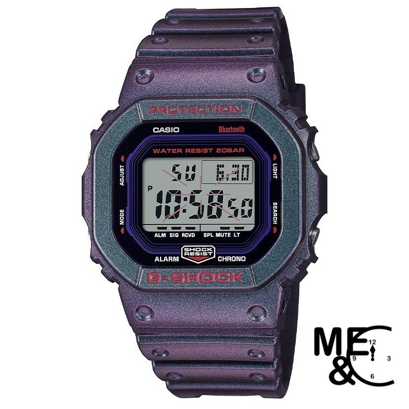 CASIO G-SHOCK DW-B5600AH-6DR (บลูทูธ) ของแท้ ประกันศูนย์ CMG