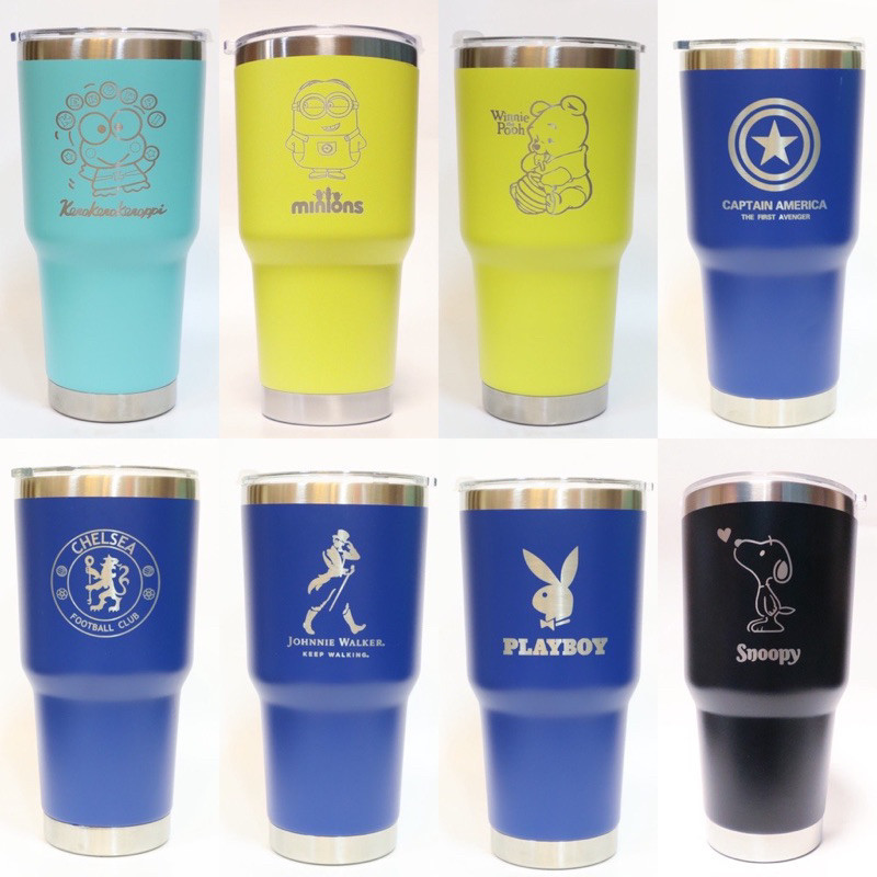 แก้วเก็บความเย็น แก้วเก็บความเย็น/เก็บอุณหภูมิ 30oz QCOOL สกรีนเลเซอร์