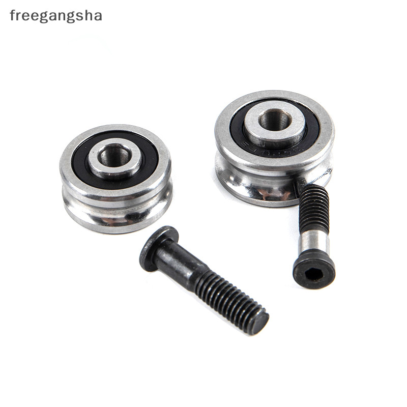 [FREG] SG15 SG20 SG25 SG66+M5 M6 M8 สกรูแบริ่งรอกเหล็ก Track Guide Roller FDH