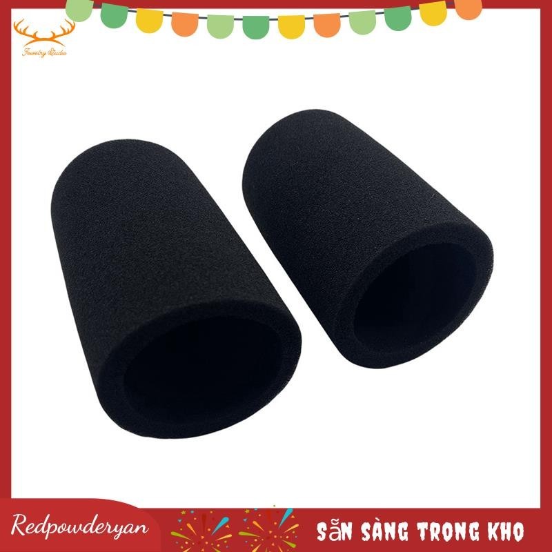 [คลังสินค้าพร้อม] กระจก 2 ชิ้นสําหรับ Shure SM7B ไมโครโฟน Pop ฝาครอบกรองลดเสียงรบกวนฟองน้ําโฟมอะไหล่