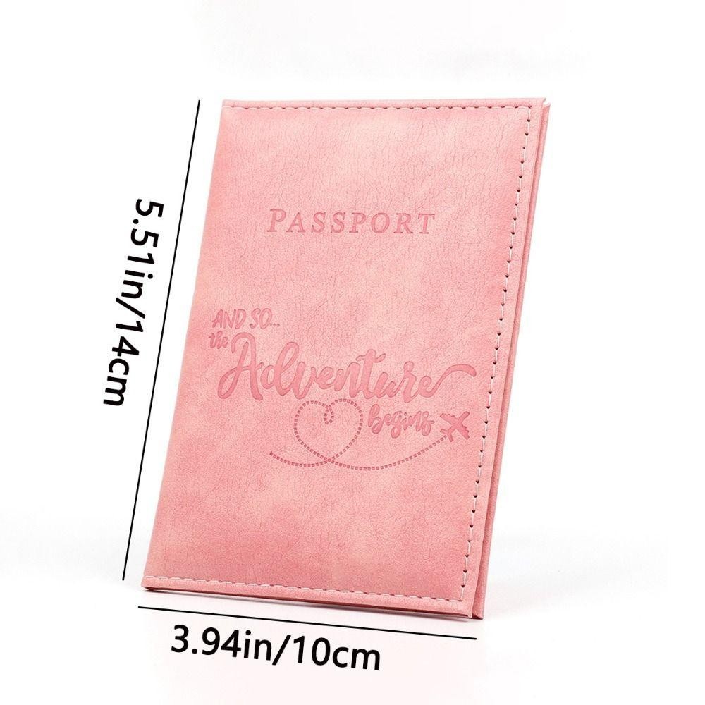 UUMIR ปกหนังสือเดินทาง, หนัง PU Multi-Card Passport Holder, แฟชั่นกันน้ําบัตรเครดิต Protector Cover Travel