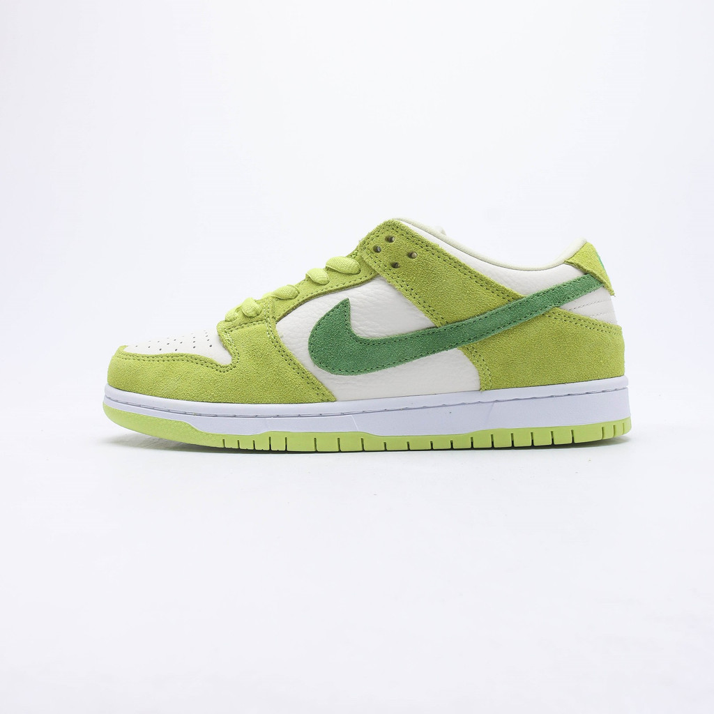 Nike SB Dunk low "Green Apple" รองเท้าผ้าใบลําลอง เหมาะกับการเล่นกีฬา สเก็ตบอร์ด "Green Apple" 36-45