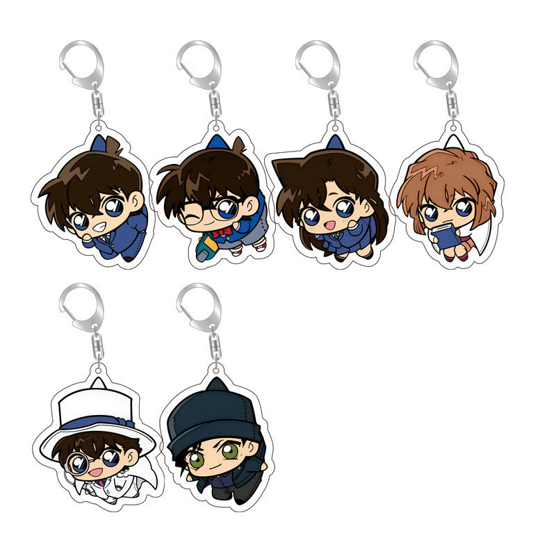 พวงกุญแจ จี้การ์ตูนโคนันน่ารัก อุปกรณ์เสริม
