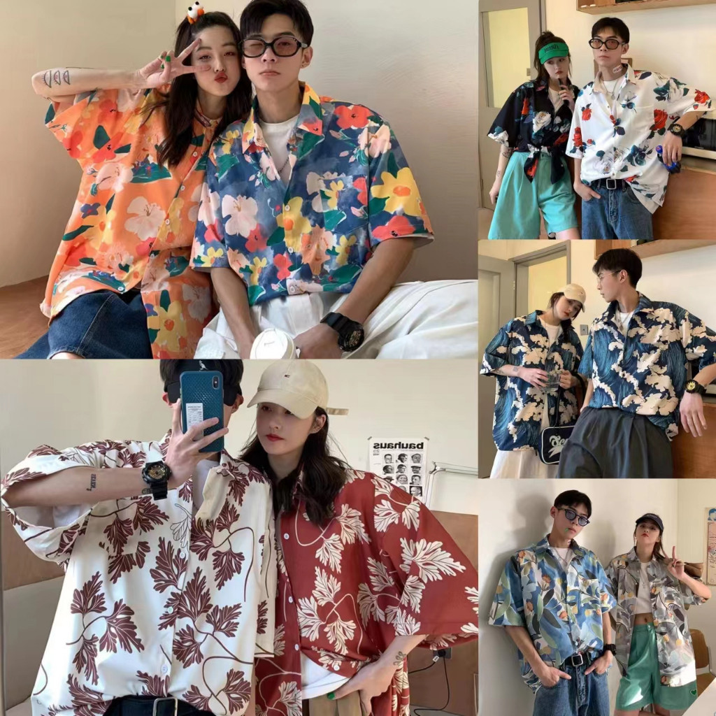 เสื้อเชิ้ตผู้ชาย เสื้อฮาวาย รุ่น