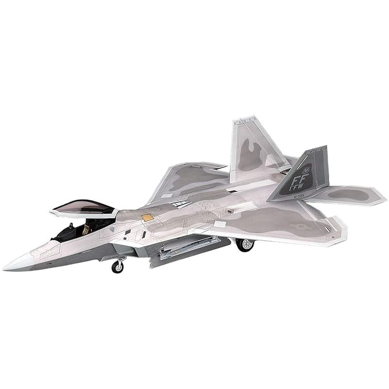 Hasegawa 1/48 USAF F-22 Raptor Plastic Model PT45