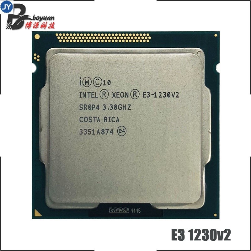 Intel Zhiqiang E3-1230 v2 E3 1230v2 E3 1230 v2 3.3 GHz Quad-Core CPU 8M 69W L GA 1155