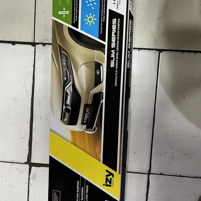 ที่ใส่ป้ายทะเบียน Izy slime series