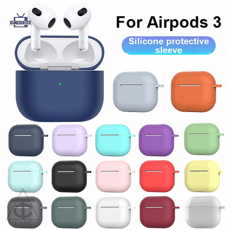 เคส สำหรับ Airpods Pro เคสแอร์พอตโปร ยางทำจากซิลิโคน ป้องกันการกระแทก เคสหูฟังไร้สาย เคสซิลิโคน case