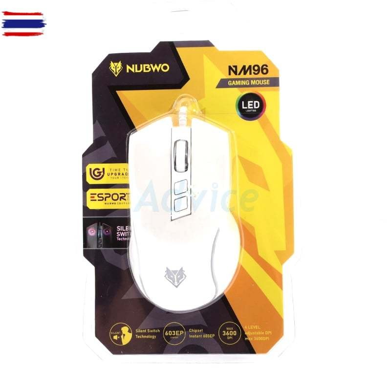 MOUSE NUBWO NM-96 WHITE