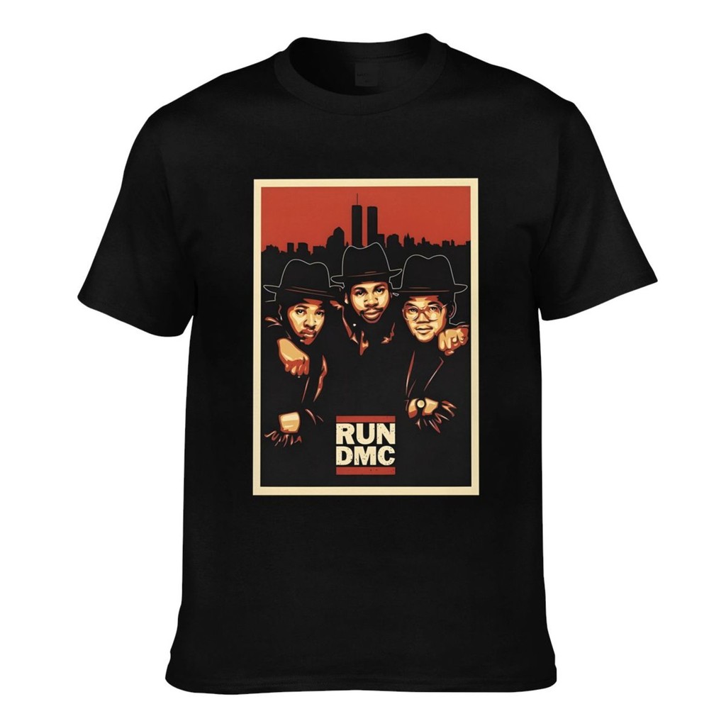 Run-Dmc Jam Master J Mens Cool Tshirt เสื้อผ้าแฟชั่น