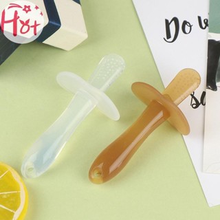 Ge Baby ยางกัดซิลิโคนแบบแท่งปลอดภัยการงอกของฟันซิลิโคนเป็นมิ…