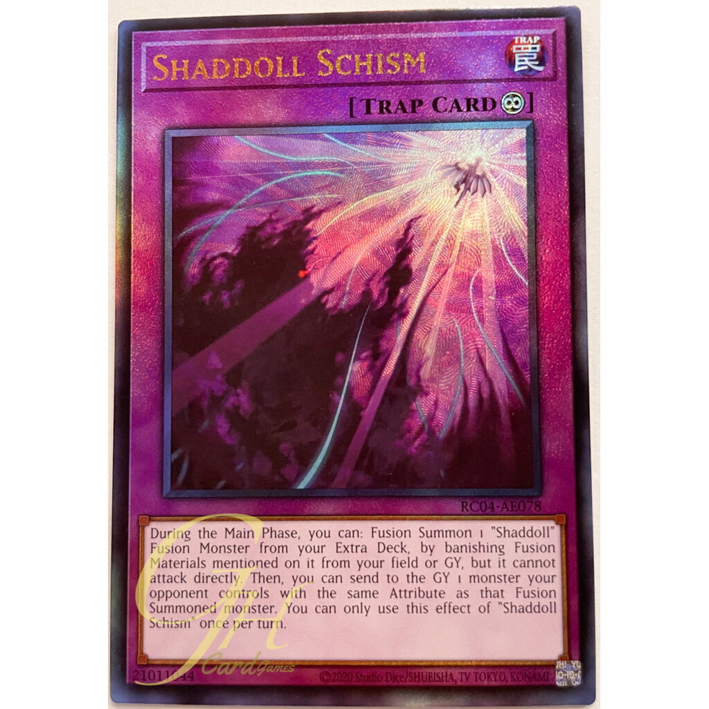 Yugioh [RC04-AE078] Shaddoll Schism (Ultimate Rare)