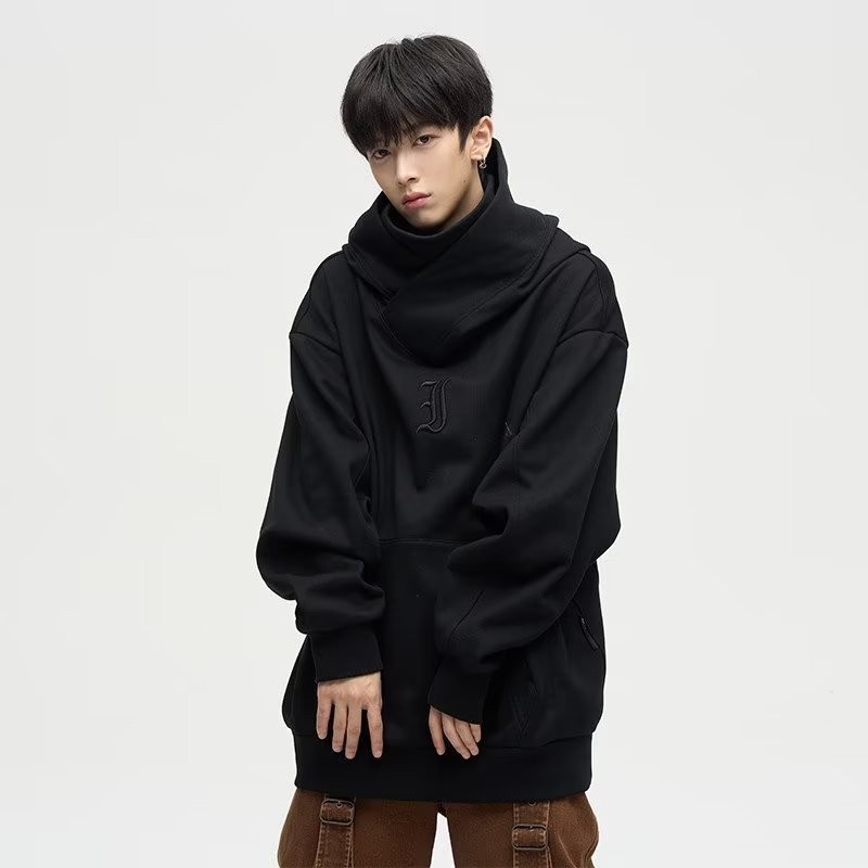 เสื้อกันหนาว มีฮู้ด สไตล์นินจา สตรีท