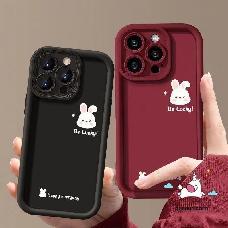 เคสโทรศัพท์มือถือแบบนิ่ม ลายการ์ตูนกระต่ายน่ารัก เรียบง่าย สําหรับ Vivo Y17 Y17s Y12 Y27s Y16 Y27 Y21 Y15 Y36 Y35 Y30 Y31 Y11 V25E Y91C Y20i V25 Y22s Y12s Y12i Y51 Y91 Y33s Y22 Y20 Y02 V27 Y21s V29