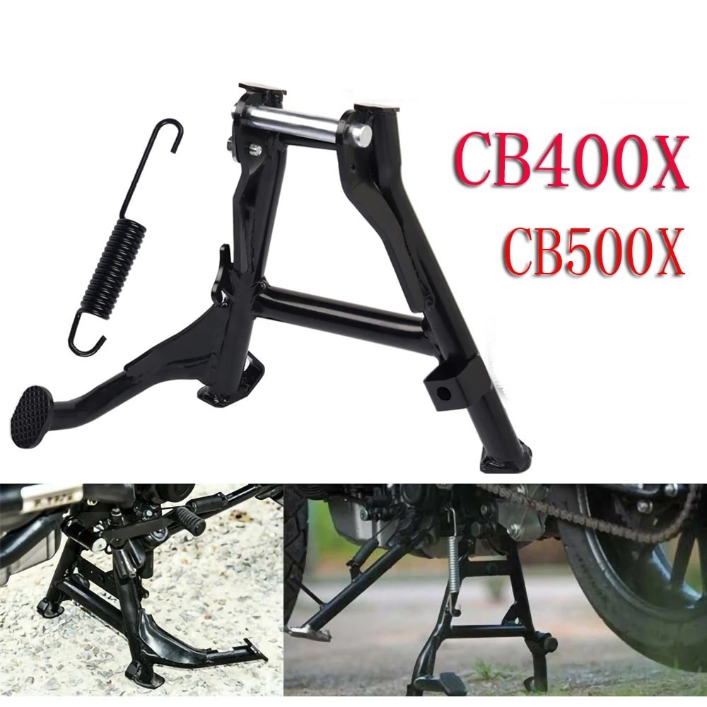 ZCS For HONDA CB500X 2021 2022 CB500F CB400F CB400X Motorcycle Middle Kickstand Center Central Parking Stand Firm Holder