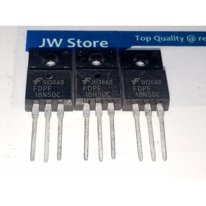 เครื่องมือชิ้นส่วน FQPF18N50 FDPF18N50 18N50 N-Channel 500V 18A TO-220F - FQPF18N50