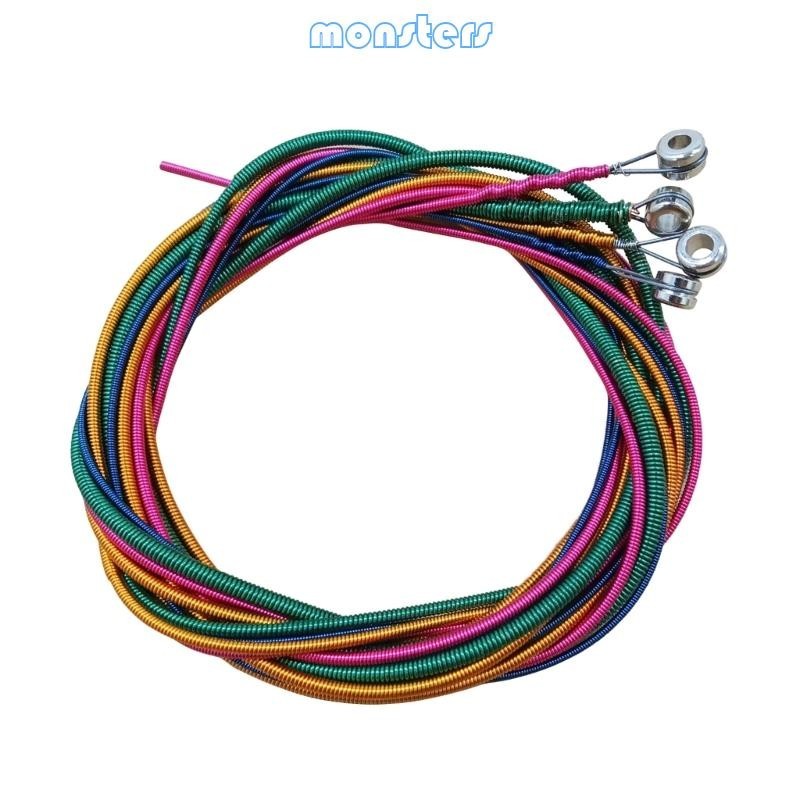 สายเบสไฟฟ้า 4 สาย ขนาด 0 44 มม. -1 00 มม. สีสันสดใส