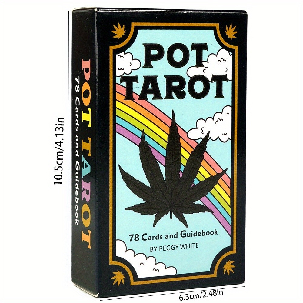 Pot Tarot Cards เกมกระดานปาร์ตี้ Fate Card Fortune Telling เกมคริสต์มาสฮาโลวีนของขวัญขอบคุณ!