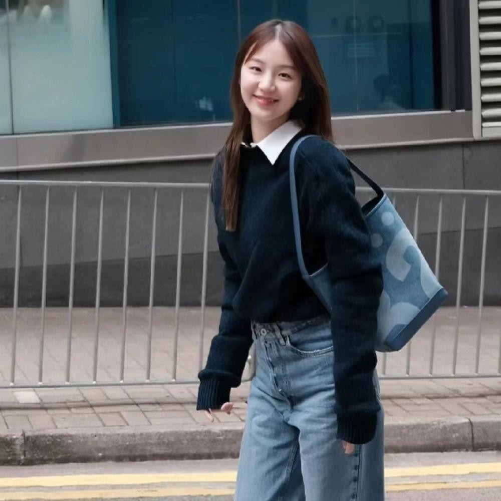Crosstrade Rally Movement Bucket Bag, Thai Rally Movement Thailand Shoulder Bag, Portable Large Capacity Printing Fashion Design Canvas Tote Bag Shopping