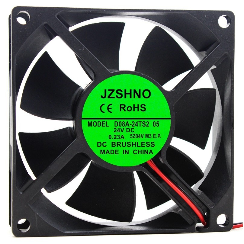 8025 D08A-24TS2 05 24V 0.23 พัดลมอินเวอร์เตอร์ 8 ซม./ซม.