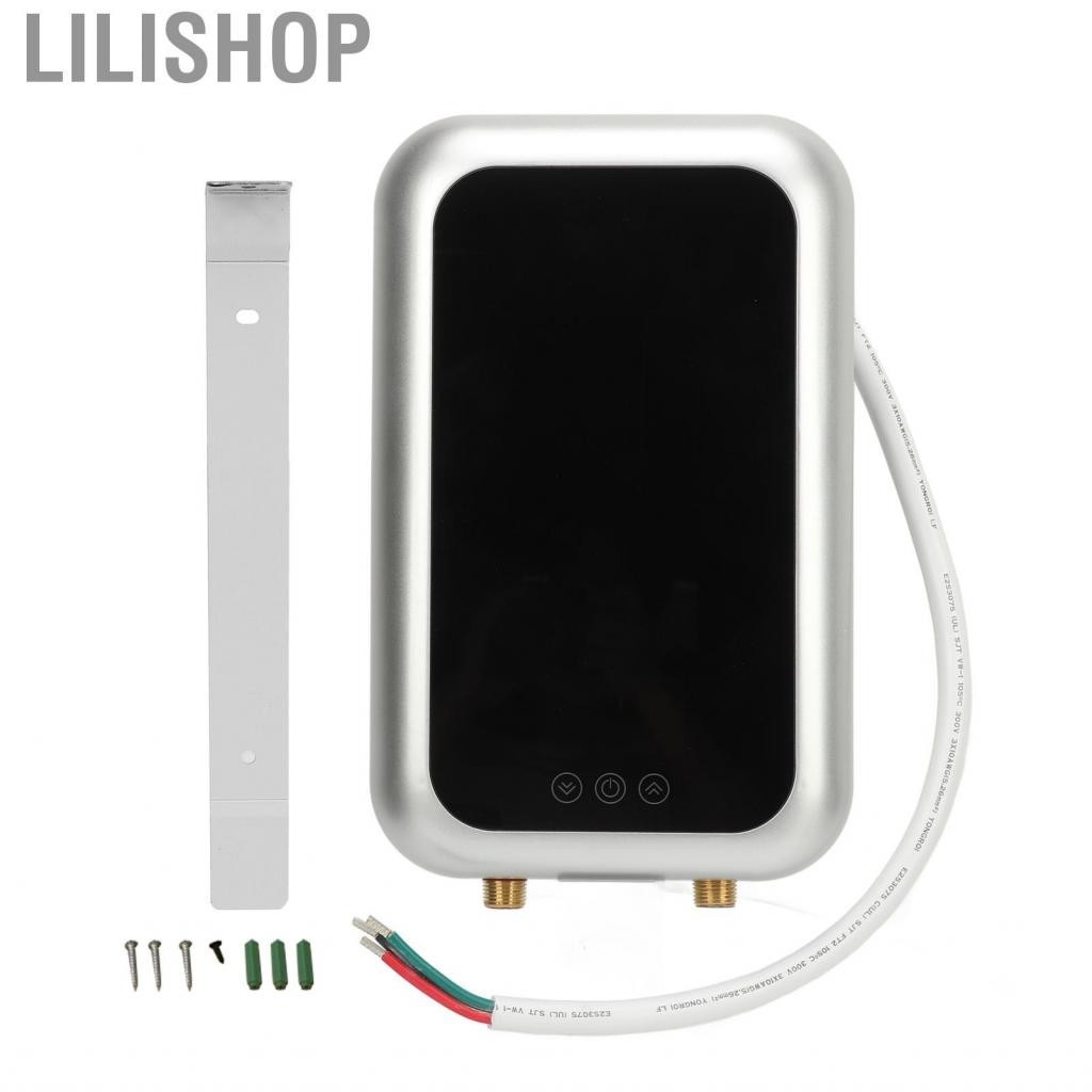 Lilishop Electric Tankless Water Heater Automatic Mini Hot With Display 9KW