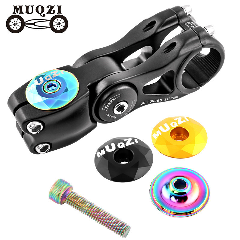 Muqzi ฝาครอบถ้วยคอจักรยาน พร้อมสกรู M6X30 มม. อุปกรณ์เสริม สําหรับจักรยานเสือภูเขา