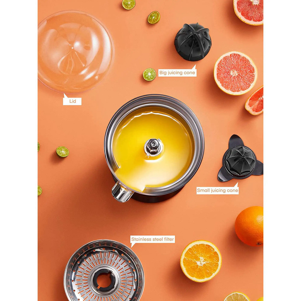 # @ Electric orange juicer for citrus, lemon, grapefruit, fohere juicer with stainless steel filter and SOF professional