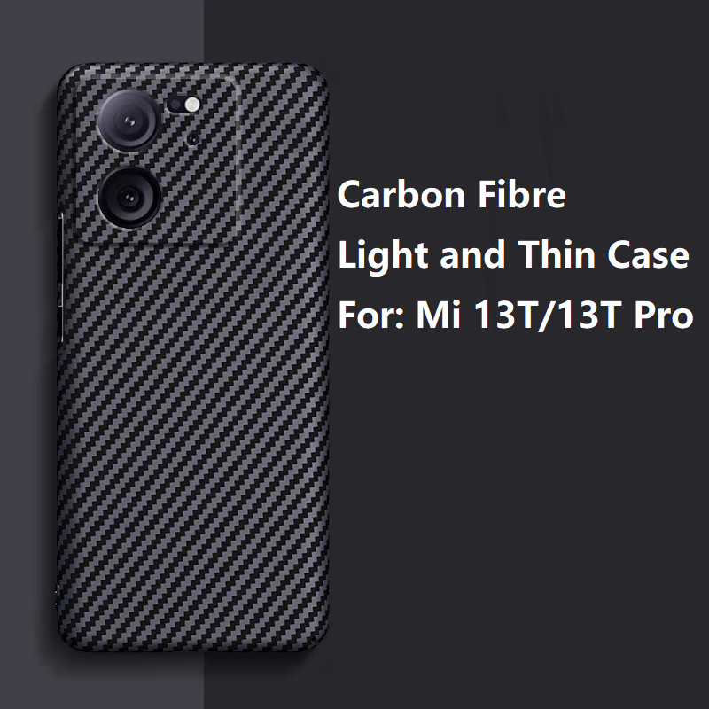 คาร์บอนไฟเบอร์ ประเภทบางและเบา เคส Xiaomi 13T Pro เคสโทรศัพท์ Mi 12T Pro Mi12 Pro Case Mi13 Pro Mi14