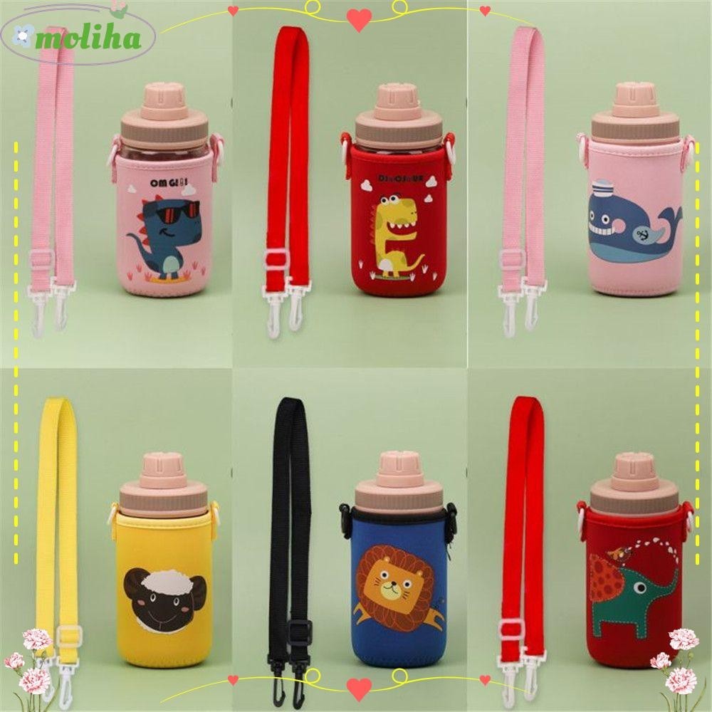 Moliha กระเป๋าใส่ขวดน้ํา แบบพกพา มีฉนวนกันความร้อน สําหรับเล่นกีฬากลางแจ้ง
