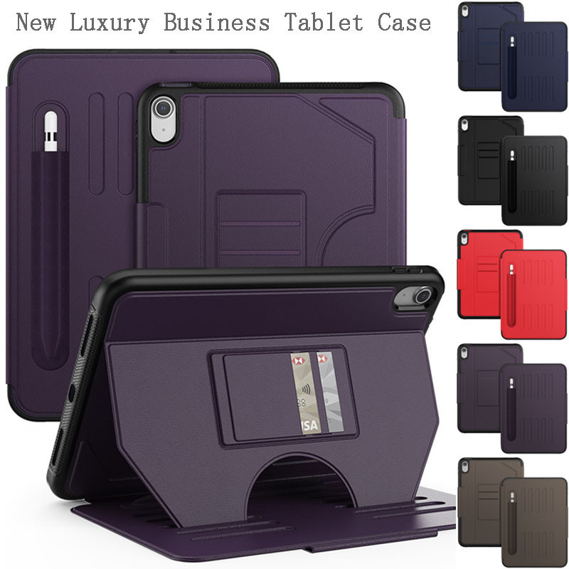 เคสหนัง PU นิ่ม TPU แบบแข็ง กรอบแม่เหล็ก หรูหรา สําหรับ iPad Pro 11 2018 2022 Air4 Air 5 10.9 iPad 10.2 7th 8th 9th Gen 2021 Pro 9.7 Air2 iPad 9.7