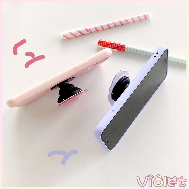 🔥Violet🔥พร้อมส่ง กริ๊ปต็อก ลายการ์ตูน Gtok grtok popsocket กริ๊บต๊อก ที่ติดหลังมือถือ ตัวป๊อปติดมือถือ กริ๊ปต็อก#D02 - รูปที่ 4