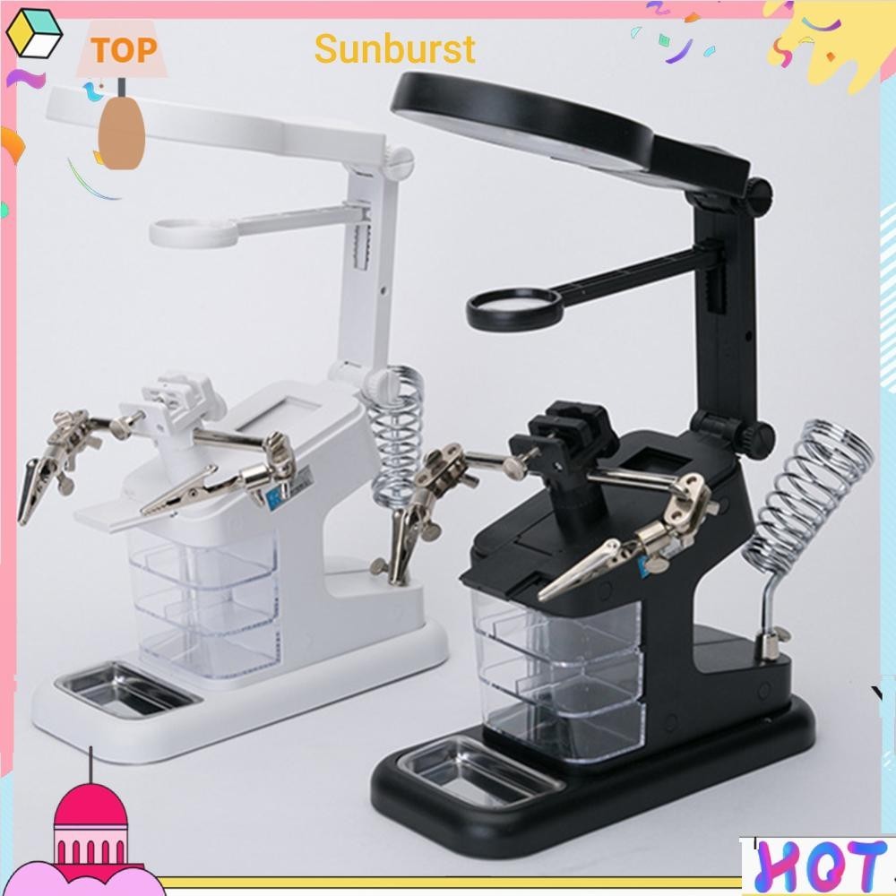 แว่นขยายเชื่อม พร้อมไฟ LED 10 ดวง [Sunburst11.th]