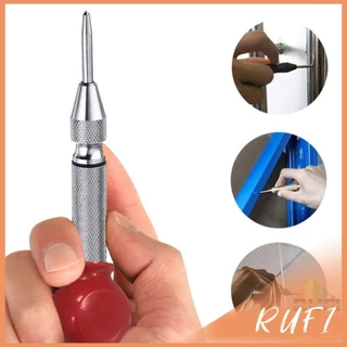 RUFI ปากกาตอกนำศูนย์ กดลงชิ้นงาน แบบมีด้ามกด สำหรับงาน เหล็ก งานไม้ อลูมิเนียม สแตนเ Automatic Center Punch