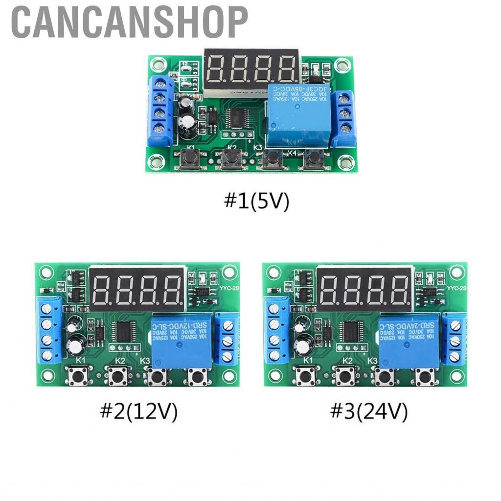 Cancanshop YYC-2S  Timer Relay Automation Control Switch Module Board 5V/12V/24V