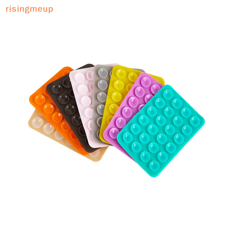 [risingmeup] แผ่นยางซิลิโคน สองด้าน 3M สําหรับยึดโทรศัพท์มือถือ
