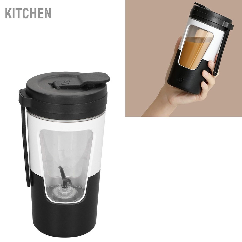 Kitchen ถ้วยกาแฟกวนตัวเองอัตโนมัติขวดน้ำกีฬาชาร์จ USB สำหรับเครื่องดื่ม DIY ของขวัญ Drinkware