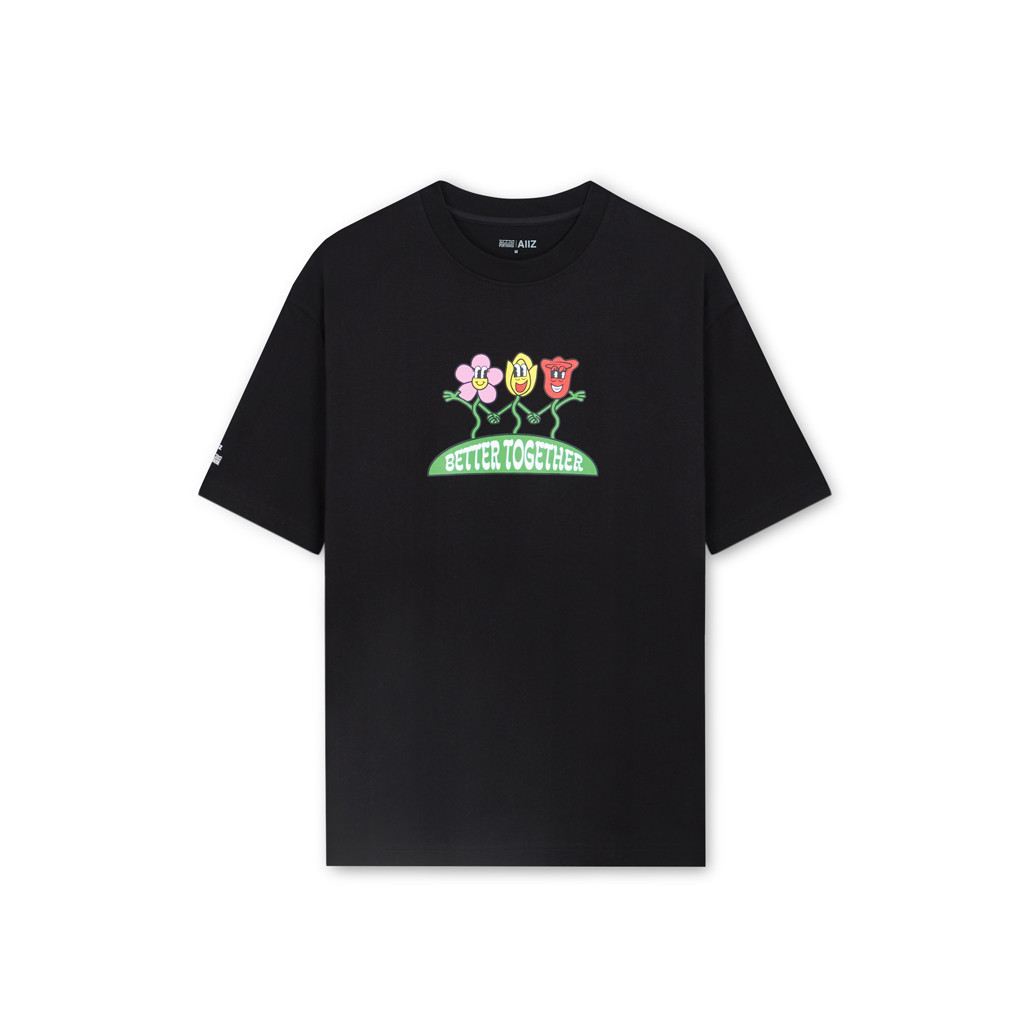 AIIZ (เอ ทู แซด) - เสื้อยืดทรงโอเวอร์ไซส์ลายกราฟิก Oversized Graphic T-Shirt