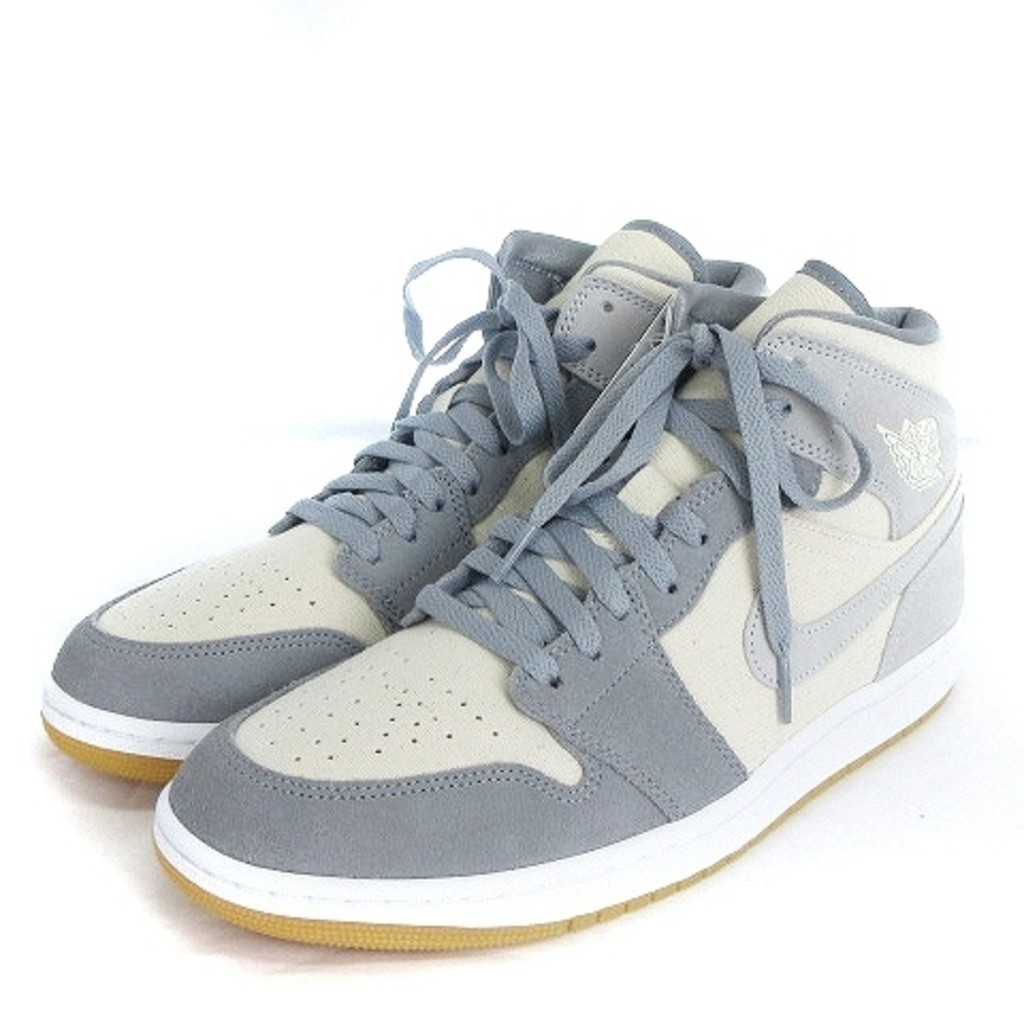 Nike Air Jordan 1 Mid SE Sneakers Grey 28cm Direct from Japan Secondhand