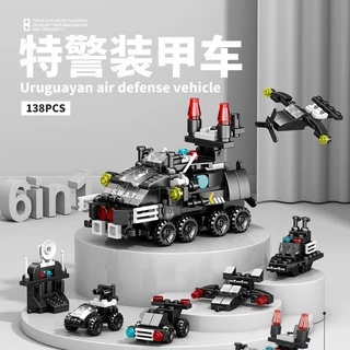 โมเดลตัวต่อ ขนาดเล็ก 6ni 1DIY ของเล่นเสริมการเรียนรู้ สําหรับเด็ก