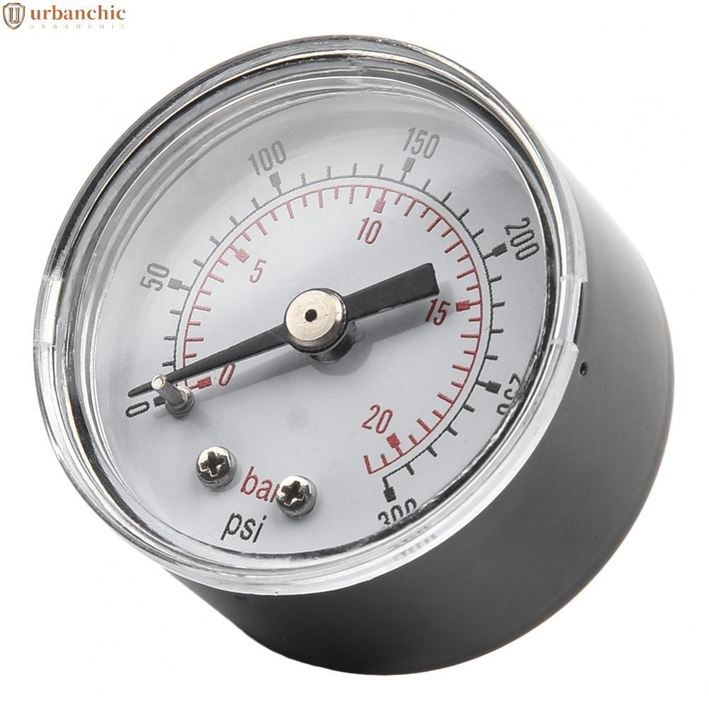 เครื่องวัดความดันสแตนเลส 0-300psi ทนทาน 1 ชิ้น