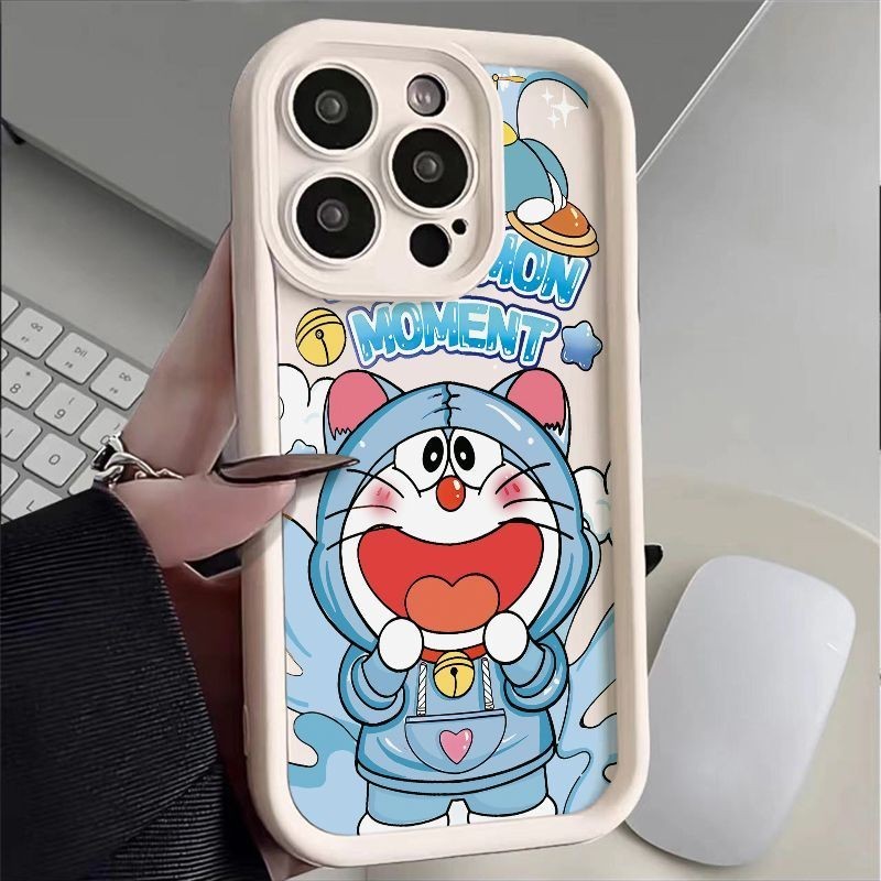 เสื้อสเวตเตอร์สีน้ําเงิน Jingle Cat H เหมาะสําหรับ Apple IPHONE 15 14 13 12 11promax/pro XSMAX/XR/X/