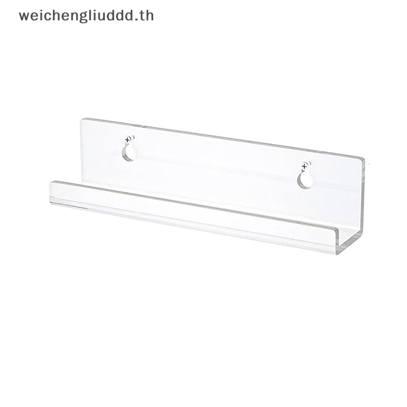 TH Clear Record Shelf Wall Mount Holder อะคริลิคอัลบั้มผู้ถือบันทึกจอแสดงผลทุกวัน LP สําหรับตกแต่งบ้าน BGH