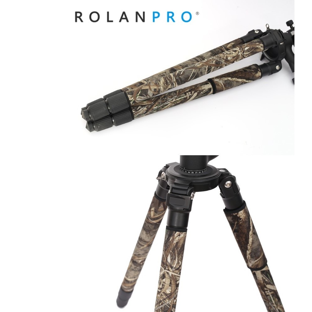 ROLANPRO แฟชั่นบุคลิกภาพขาตั้งกล้องเสื้อแขน/ป้องกันสําหรับ Gitzo Manfrotto Benro RRS Sirui