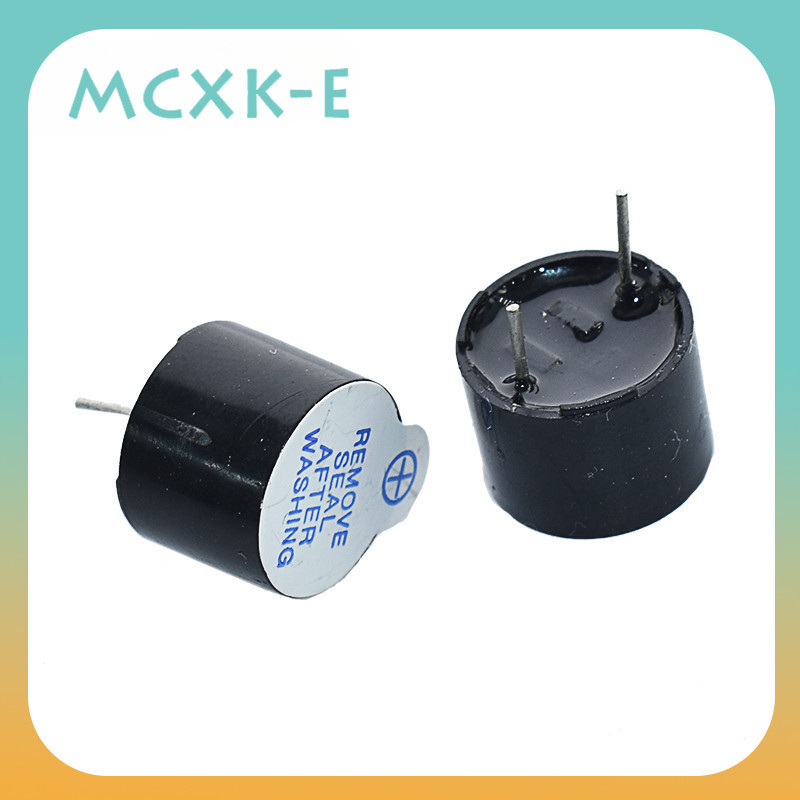 บัซเซอร์แม่เหล็กไฟฟ้า 5V SOT พลาสติก เสียงยาว 12 * 9.5 มม. คุณภาพสูง