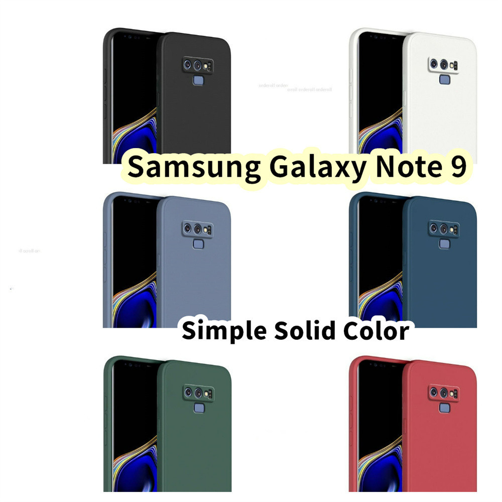【Yoshida】เคสโทรศัพท์มือถือ ซิลิโคน กันกระแทก กันการสึกหรอ สําหรับ Samsung Galaxy Note 9