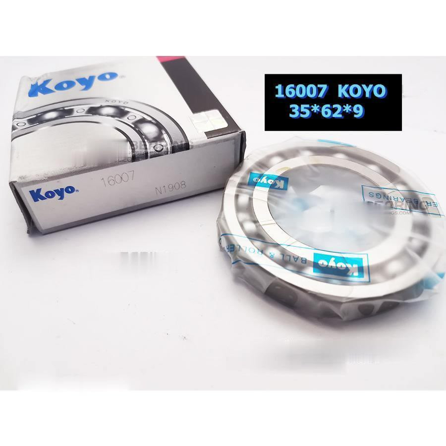 (ราคาต่อชิ้น) ตลับลูกปืน KOYO  16007 16004 16003 16005 16001 16002 เม็ดกลม ไม่มีฝา