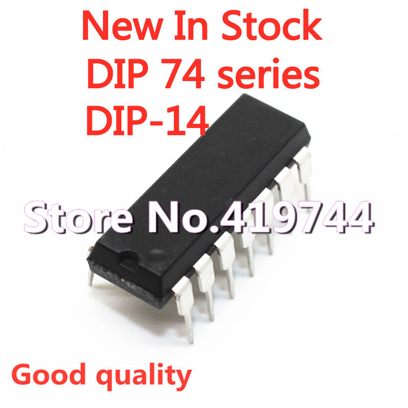 5 ชิ้น/ล็อต SN74LS73N 74LS73 HD74LS73P DIP-14 logic-trigger ในสต็อกใหม่ IC เดิม