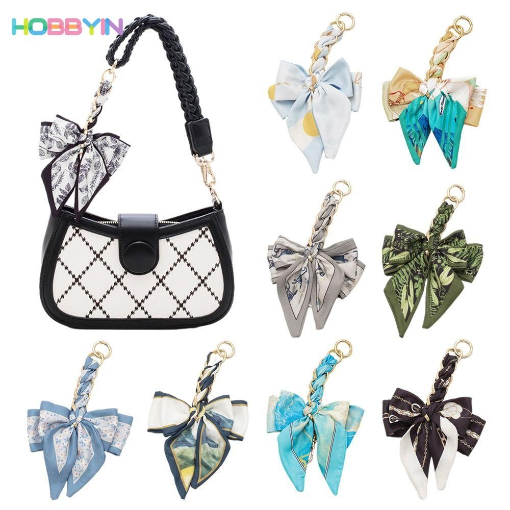 HOBBYIN สายโซ่ แบบนิ่ม ประดับจี้โบ สร้างสรรค์ สําหรับกระเป๋า DIY