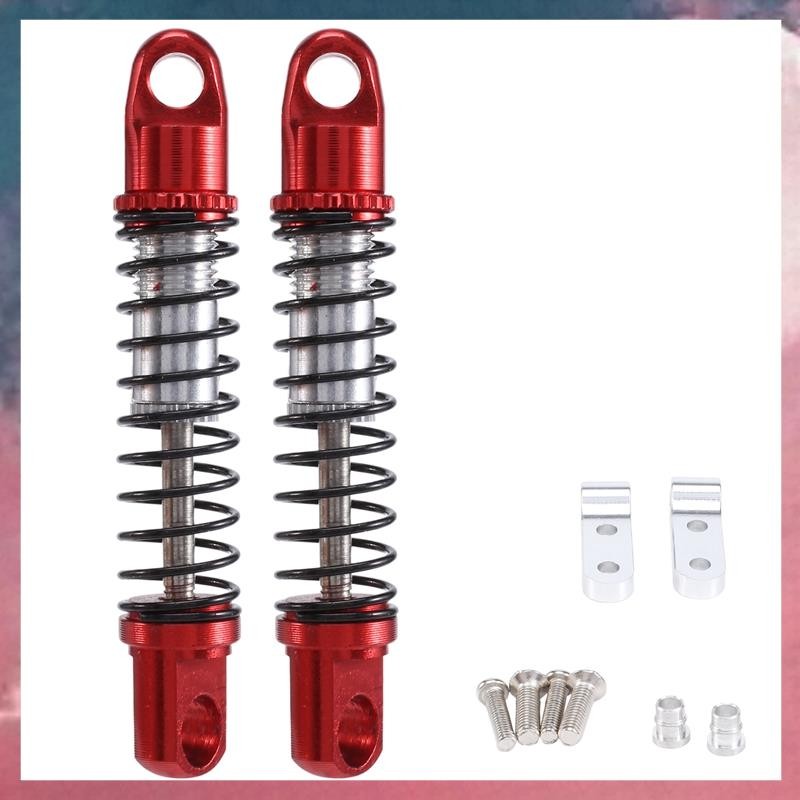 สําหรับ WPL D12 RC รถโลหะโช้คอัพหลัง Damper พร้อม Mount คงที่ที่นั่งอัพเกรดอะไหล่อุปกรณ์เสริม